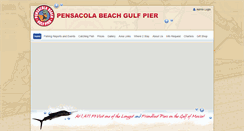 Desktop Screenshot of fishpensacolabeachpier.com